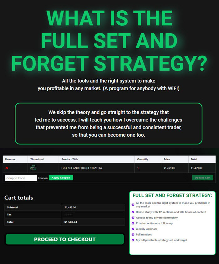 Full Set and Forget Strategy by Alex G