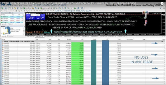 FX Pip Rebate Hunter