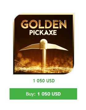 Golden Pickaxe V1.34