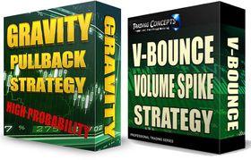 Gravity Pullback Strategy with V-Bounce Volume Spike Strategy